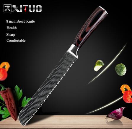 Carpenter's Special Set 6-piece Set 8-piece Set Knife Chef Knife Kitchen Knife Cooking sun store