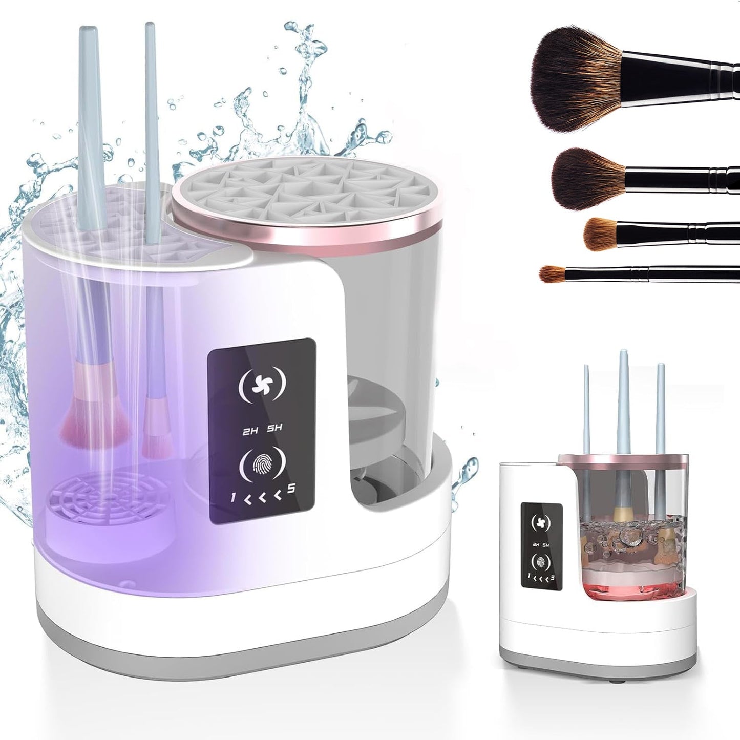 Electric Makeup Brush Cleaner Rechargeable Makeup Brushes Cleaning Tool Automatic Makeup Brush Cleaning Stand Device sunstore