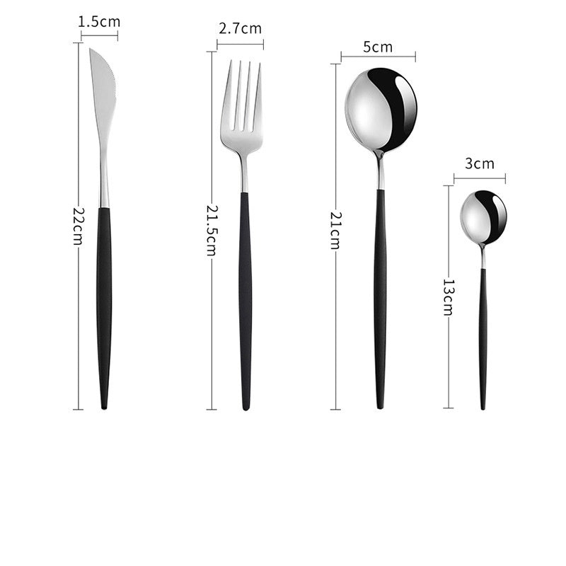 tableware stainless steel spoon set sun store