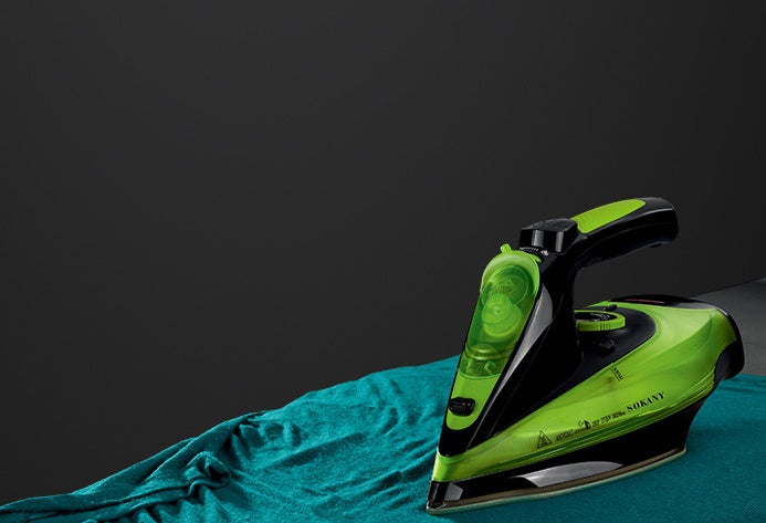 Steam Iron 5 Speed Adjust Cordless Charging Portable Clothes Ironing Steamer Portable Ceramic Soleplate sun store