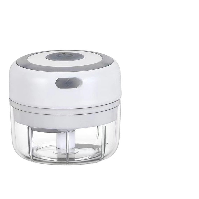 Mini Electric Garlic Chopper USB Charging Ginger Masher Machine Sturdy Durable Chili Vegetable Crusher Kitchen Tool sun store