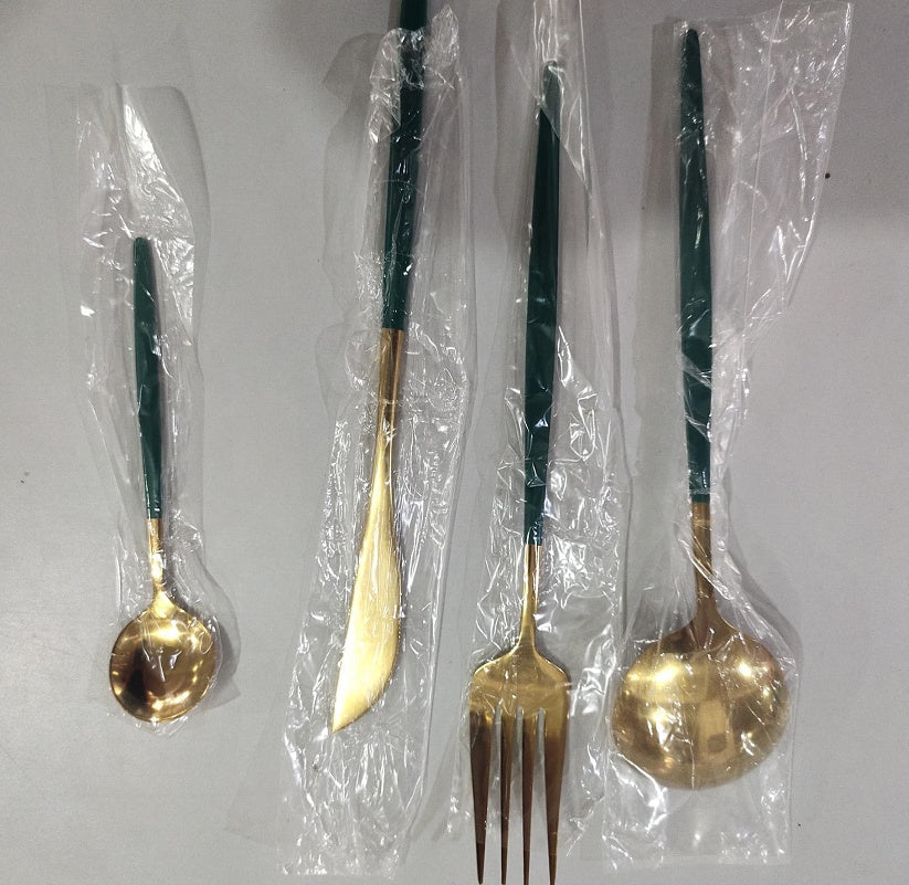 tableware stainless steel spoon set sun store