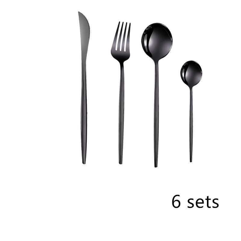 tableware stainless steel spoon set sun store