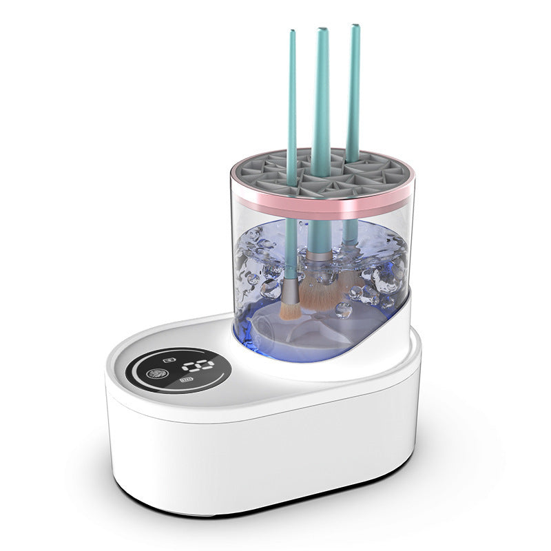 Electric Makeup Brush Cleaner Rechargeable Makeup Brushes Cleaning Tool Automatic Makeup Brush Cleaning Stand Device sunstore