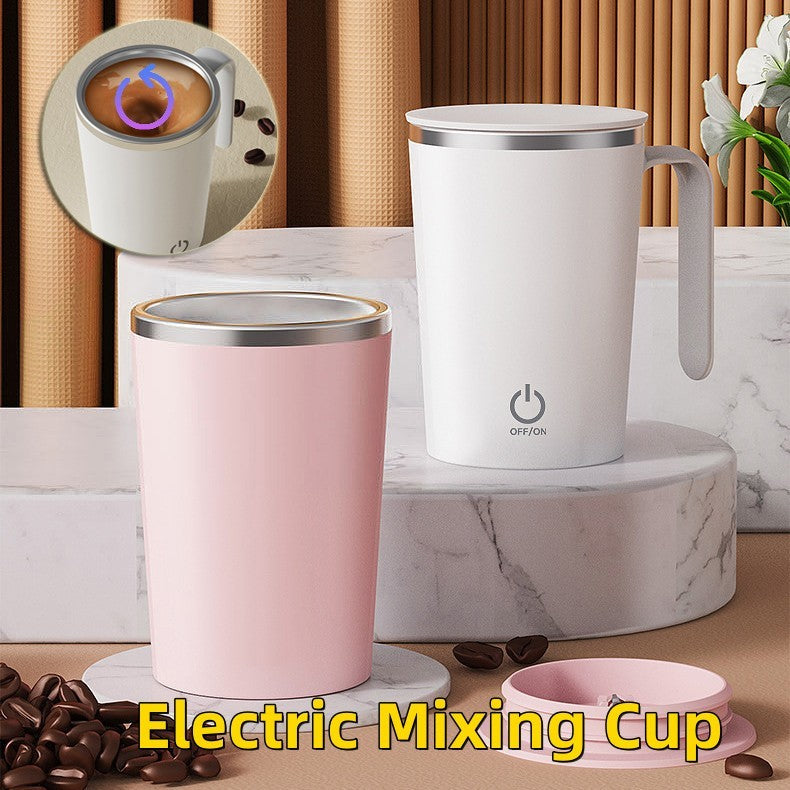 Kitchen Electric Mixing Cup Stirring Coffee Cup Automatic Mixing Mugs Cup Lazy Rotating Magnetic Water Cup sun store