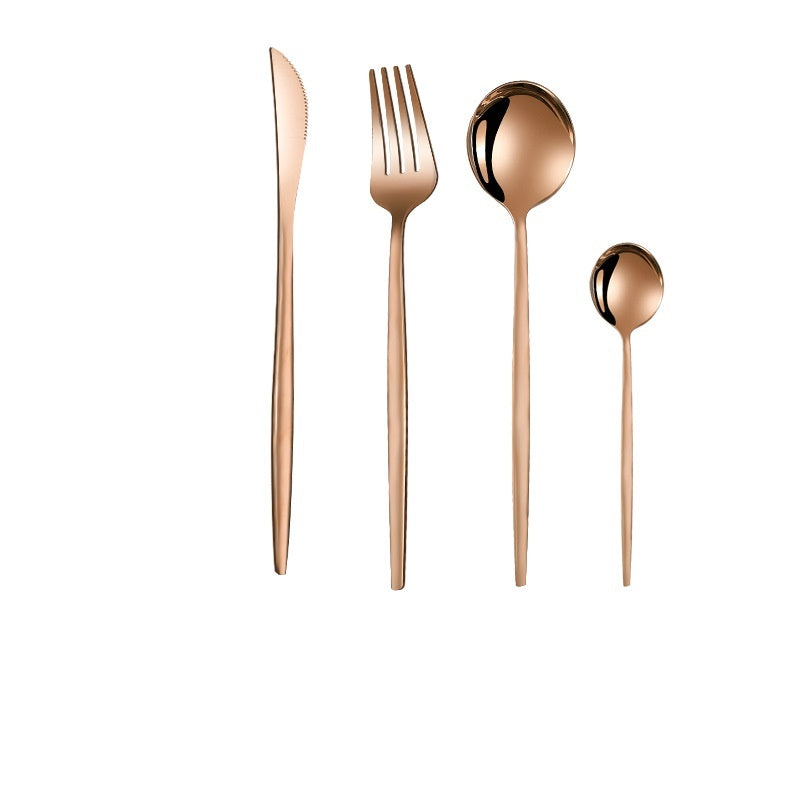 tableware stainless steel spoon set sun store