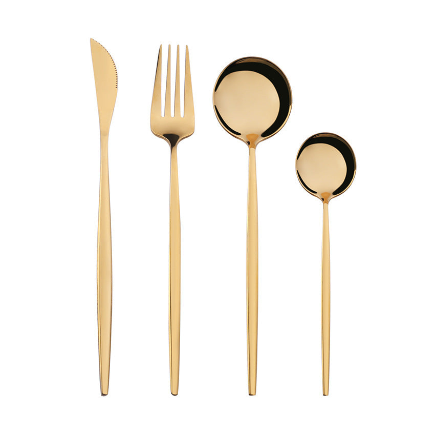tableware stainless steel spoon set sun store