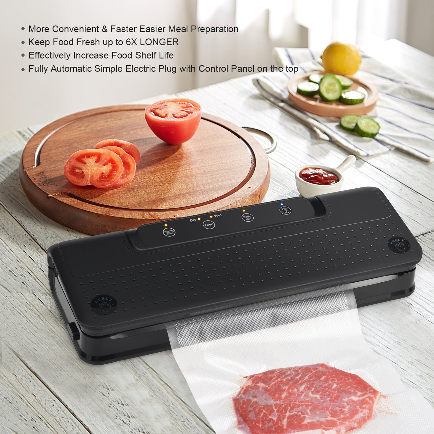 Vacuum preservation sealing machine sun store