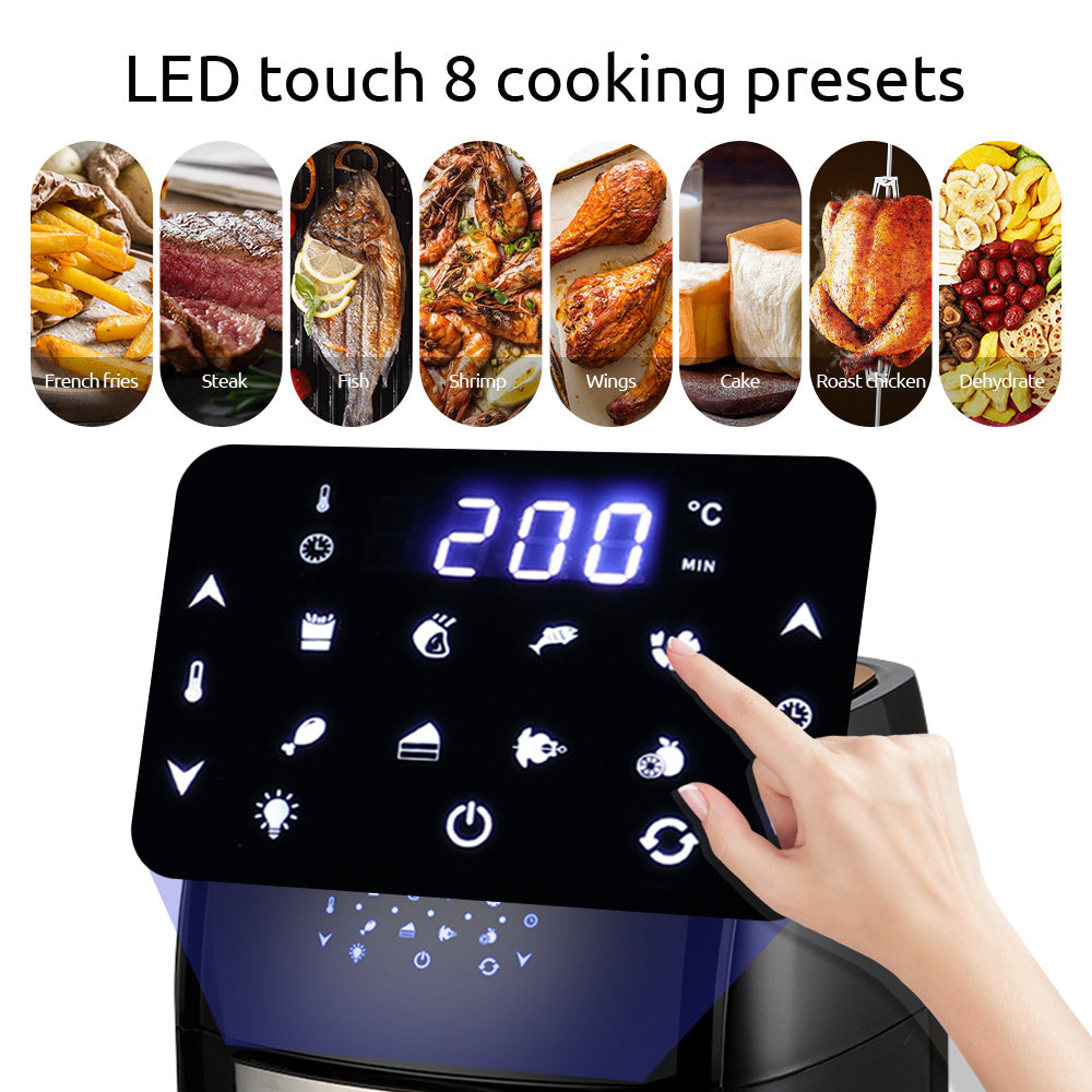 12L Large Capacity Home Air Fryer Chip Maker sun store