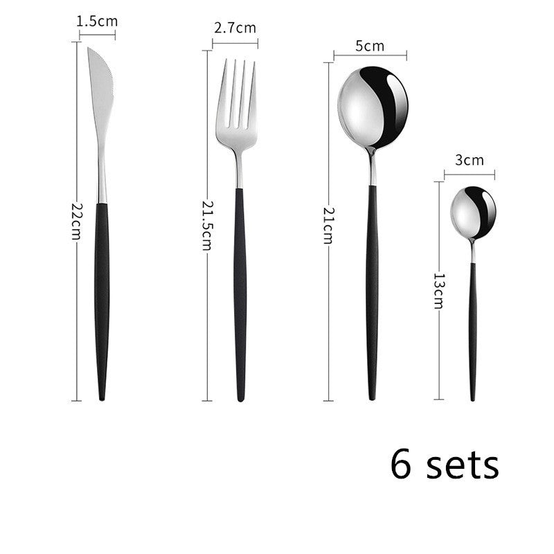 tableware stainless steel spoon set sun store