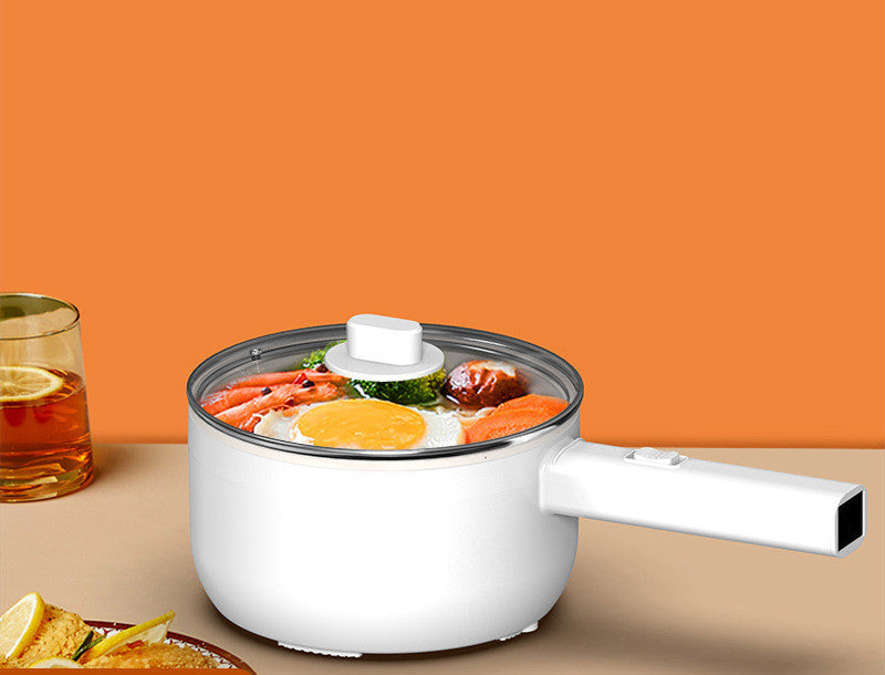 Multifunctional Electric Cooker Student Dormitory Small Electric Cookware Hot Pot Long Handle Electric Frying Pan sun store