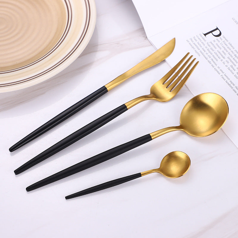 tableware stainless steel spoon set sun store