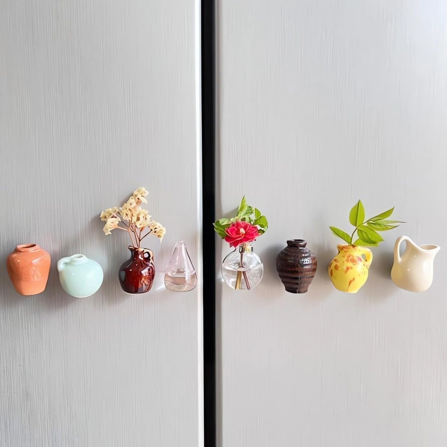 Mini Vase Refridgerator Magnets Domestic Ornaments sunstore