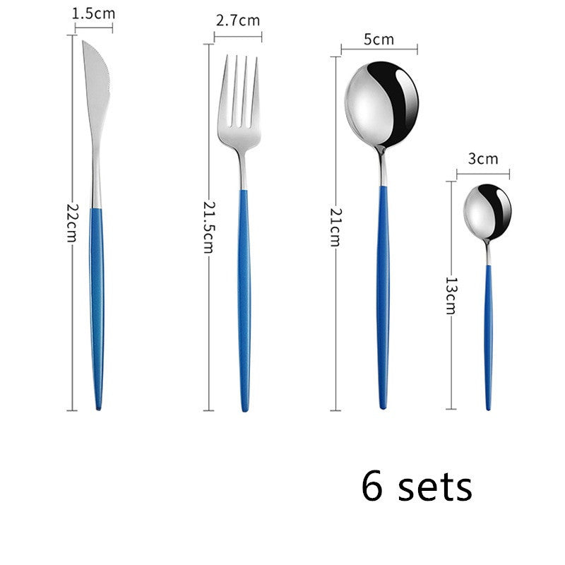 tableware stainless steel spoon set sun store