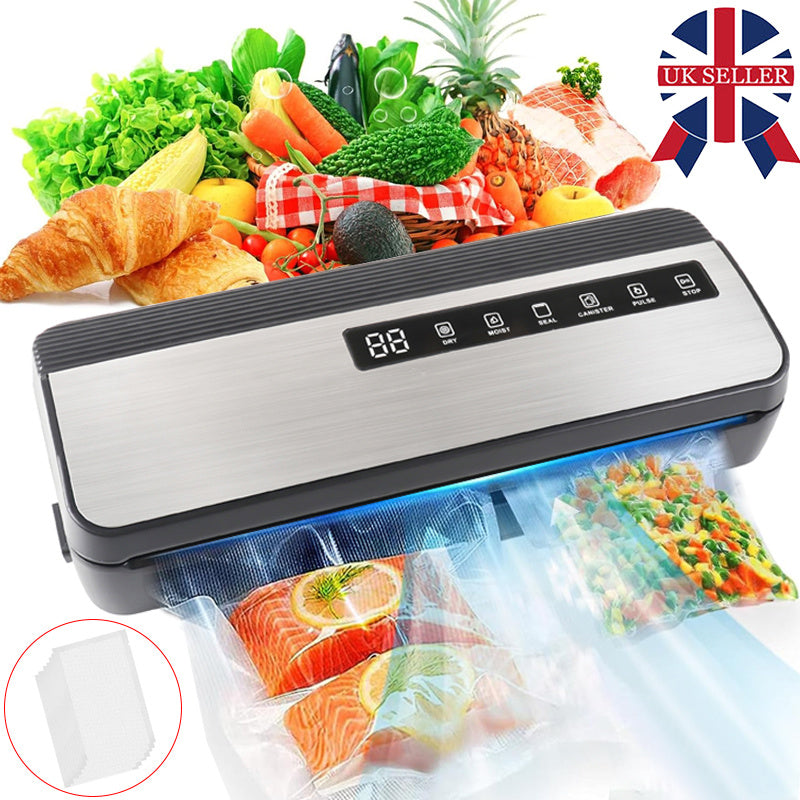 Electric Food Vacuum Sealer Automatic Dry Wet Sealing Packaging Machine sun store