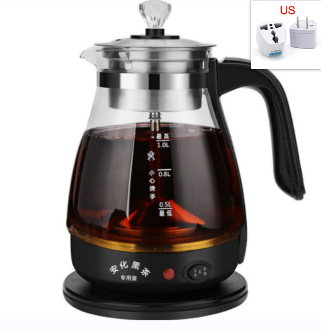 1L Automatic Steam Tea Maker Insulation Household Glass Electric Kettle sun store