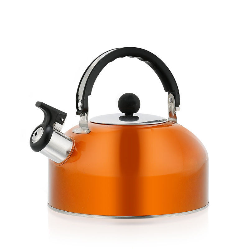 Household Kettle Stainless Steel Whistling Kettle Large Capacity Induction Cooker sun store