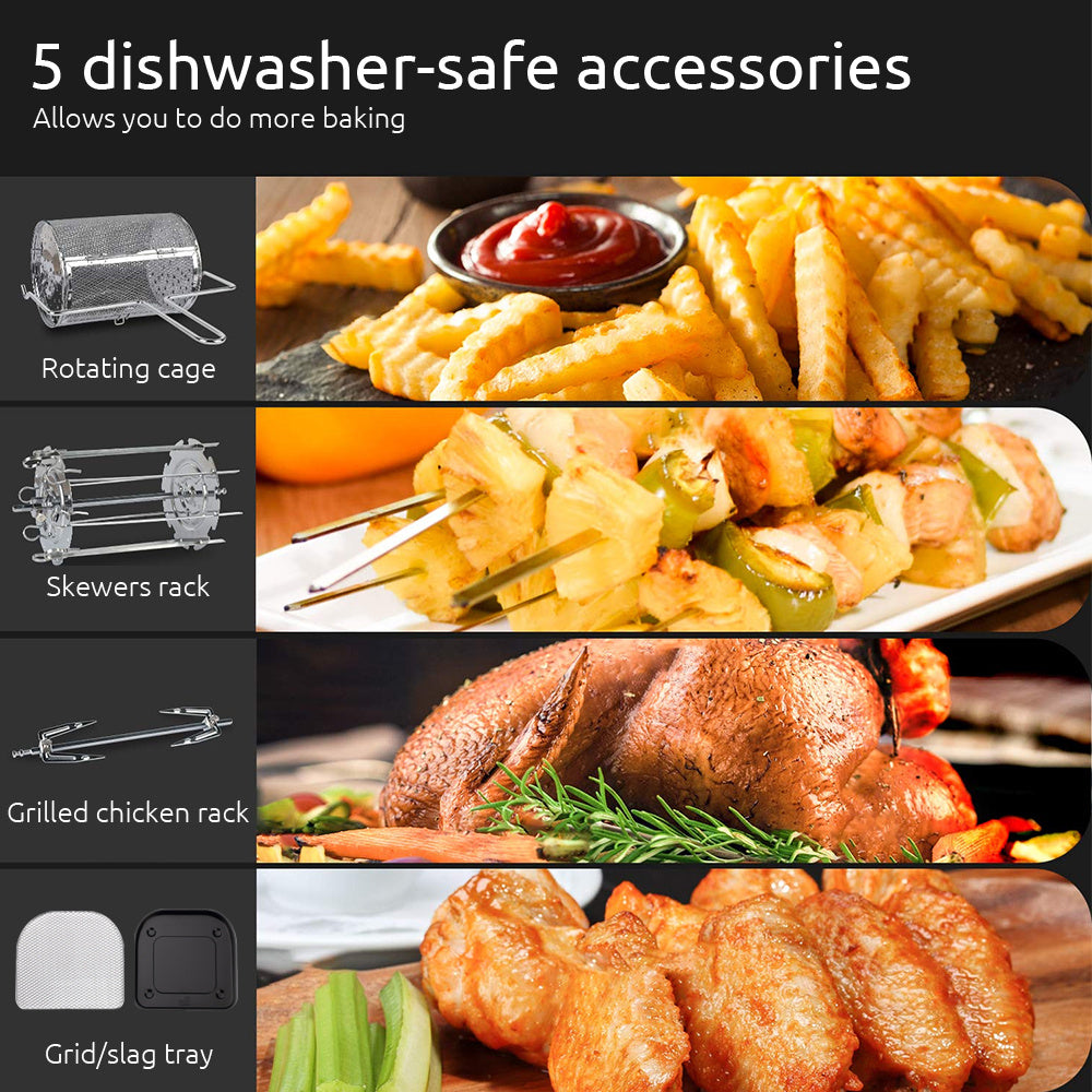 12L Large Capacity Home Air Fryer Chip Maker sun store
