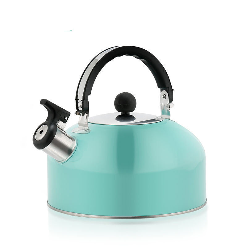 Household Kettle Stainless Steel Whistling Kettle Large Capacity Induction Cooker