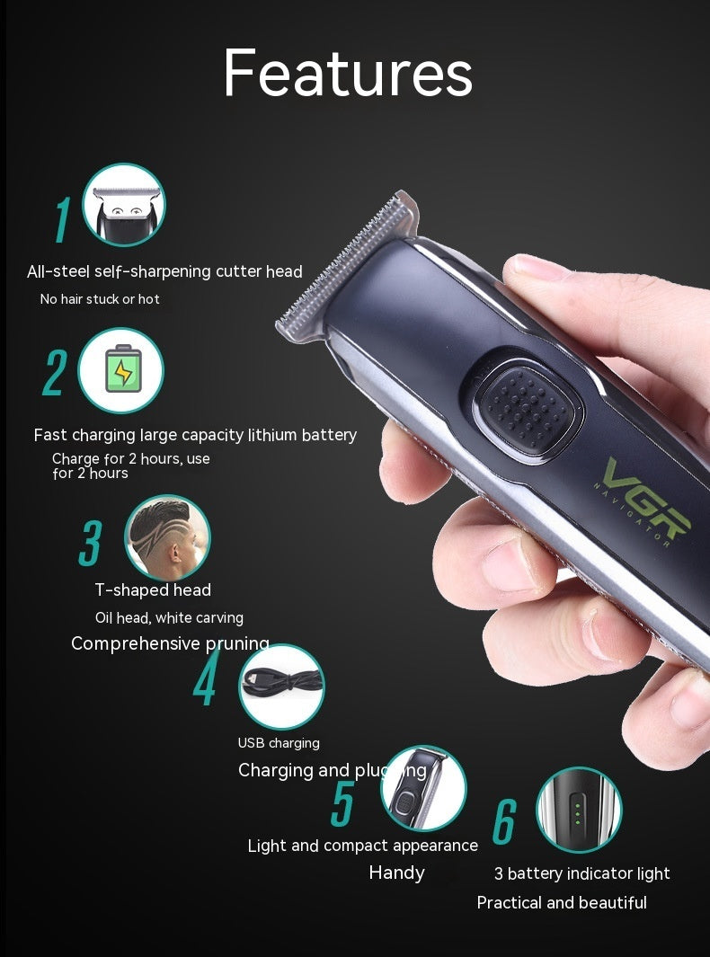 Rechargeable Electric New Hair Clipper Electric Clipper