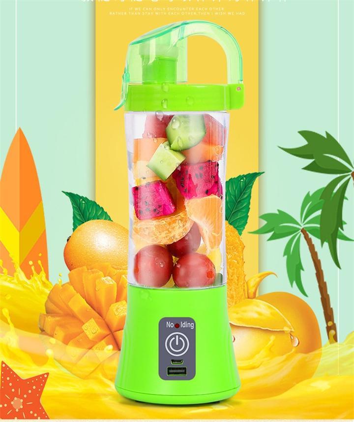 Portable Electric Fruit Juicer Handheld Smoothie Maker Blender USB Rechargeable Mini Juice Cup