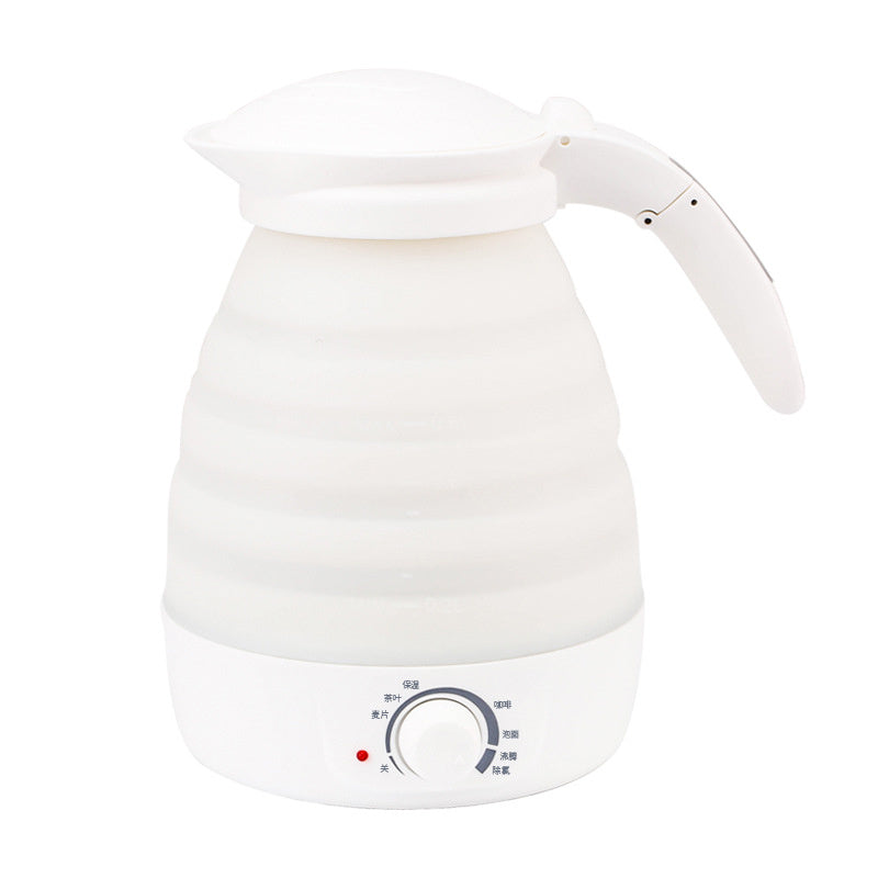 Foldable silicone electric kettle