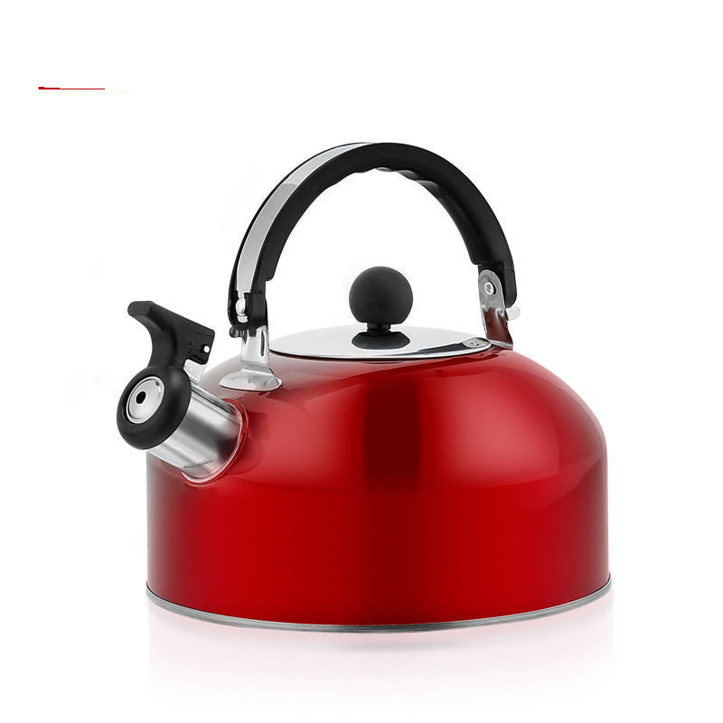 Household Kettle Stainless Steel Whistling Kettle Large Capacity Induction Cooker