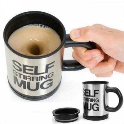 Automatic Lazy Self Stirring Magnetic Mug Creative 304 Stainless Steel Coffee Milk Mixing Cup Blender Smart Mixer Thermal Cup