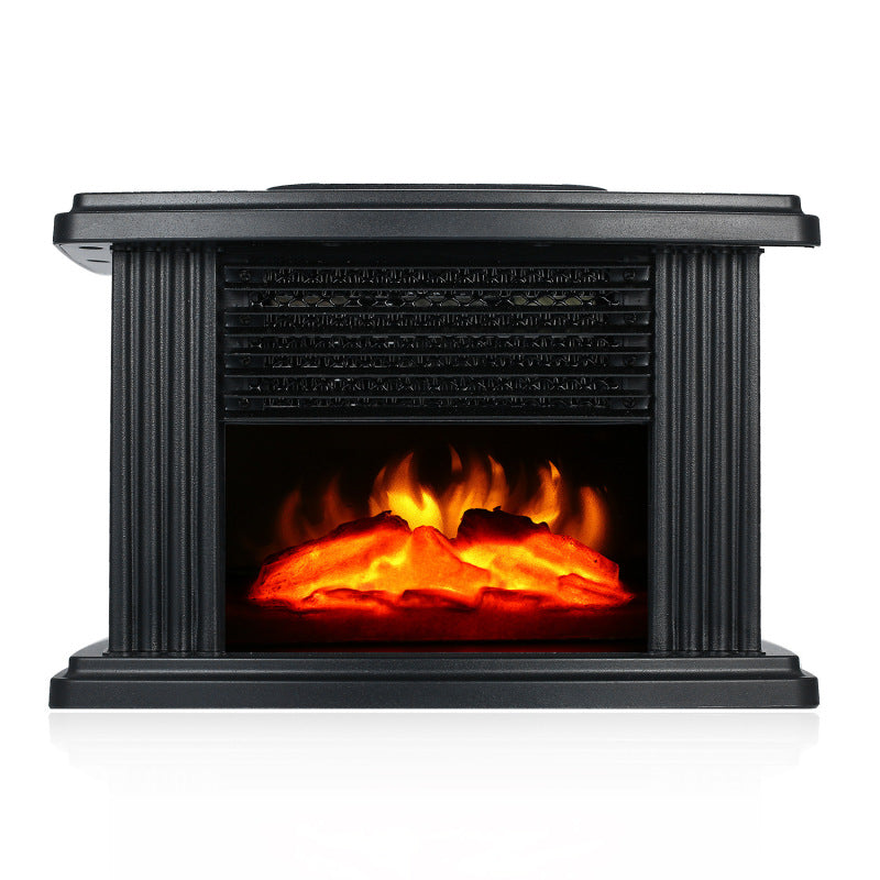 European style Fireplace heater heater Household living room bedroom flame heater stove small desktop hot fan